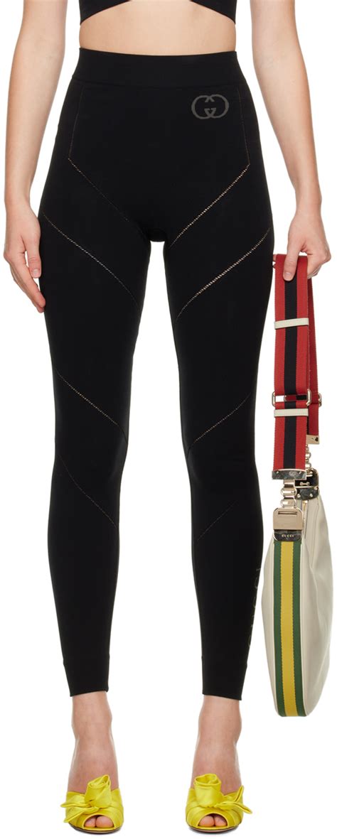 black gucci leggings|gucci tights black etsy.